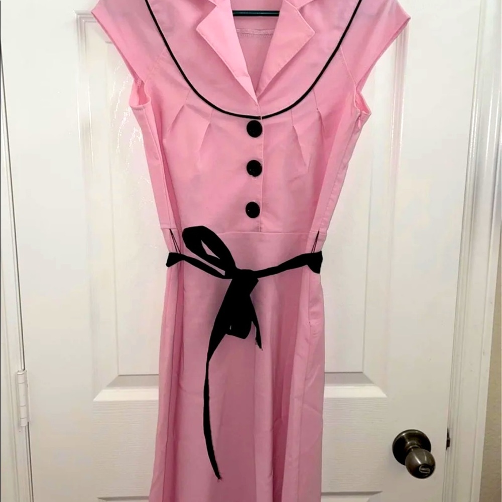 Pink Pin Up Girl Dress